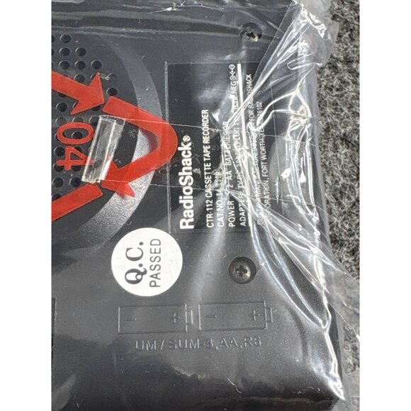 RadioShack CTR-112 Cassette Tape Recorder CTR-112 With Box - Picture 6 of 6